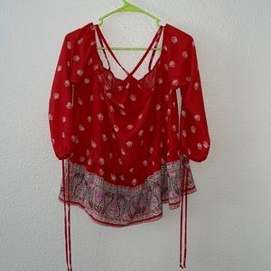 Large Women’s colorful blouse